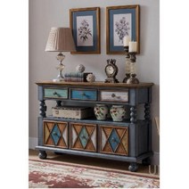 와이드 원목 3단 서랍장 안방서랍장 4단 엔틱서랍장 5단, E