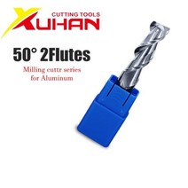엔드밀 밀링커터 END MILL MILLING CUTTER HRC 2 플루트 절단 알루미늄 목재 구리 가공 CNC 라우터 텅스텐 강철 Sprial 비트 밀링 커터 초경 엔드 밀, 8X8DX75L-2F, 10pcs