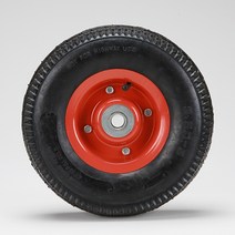 유한캐스터 에어바퀴 10인치 260x85 일륜 이륜카 핸드카용 바퀴