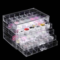 프리미엄 5단 120칸 파츠케이스 스톤보관함 2종 글리터케이스, 칸막이 없는거