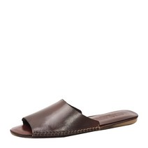 리치오안나 [코르소로마나인]여성베이직레더슬리퍼(RC21COR009)DB