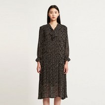 올리비아로렌 기계주름 튜닉형 원피스_VOCOAWF7191VOCOAWF7191