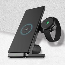 엑스크래프트 3 in 1 고속무선 충전기X20 DK, 화이트(아이폰용)