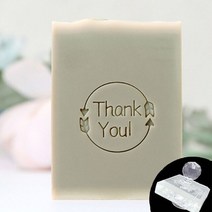 사용자 정의 개인 사랑 감사합니다 비누 스탬프 미니 클리어 씰링 인감 금형 Diy 수제 만들기 용품 키트 도, 01 A 40 x 40 mm