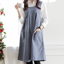 네이처데코 심플 셔링 교사 앞치마