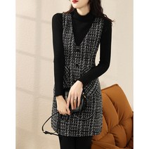Shen Xiao She 2022 봄가을 코디 스커트 원피스 여 미아마스빈