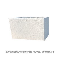 대형 화분 직사각형 플랜트 야외 텃밭 특대형 빈 모종, 시멘트, 001 컬러 리얼 스톤 페인트