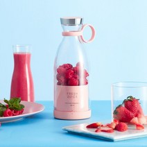 다이어트 디톡스 해독주스 휴대용 텀블러 블렌더 쥬서 머신 두유 메이커 개인 과일 컵 믹서 주스, 03=colorful300ml