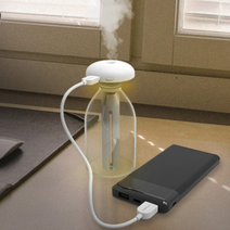 초음파 USB 생수통 가습기 생수병 보틀 물병 필터없는 노필터 미니 차박 사무용 차량용, USB 미니 생수병 가습기