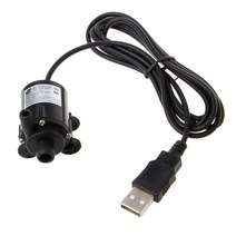 USB 태양열 온수 순환 워터 펌프 브러시리스 모터 수족관 잠수정|Pumps|, 1개