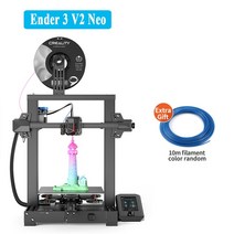 3D프린터-Creality Ender- V2 Neo D 프린터 CR-Touch 자동 레벨링 안정적인 2 비트 메인 보드 풀 메탈 압출, 01 Ender 3 V2 Neo