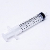 용액주입기 바늘없는 주사기 10ml 5개 체험학습 과학수업 부속품