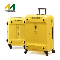 [멘도자]F-18LITE 21+28 세트 옐로우 여행용 캐리어