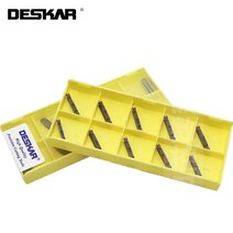 터닝툴 DESKAR-스테인레스 스틸용 카바이드 인서트 MGMN200 MGMN300 MGMN400 MGMN500 MGMN600 -G -M LF6018 CNC 선반 홈 가공 터닝 10, [12] MGMN600-M LF6018, [01] 10PCS