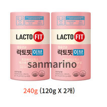 락토핏 이브 유산균 60p, 240g, 7개