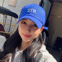 NYC 심플 로고 볼캡 플레이 볼캡 6color