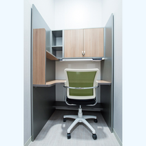 이스 책상1100 독서실 공부 집중력 높이는 편안한 독서실책상, 와이드 기본형(화이트)