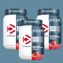 다이마타이즈 ISO100 분리유청단백질 BCAA 딸기 610g WPI Dymatize, 옵션1