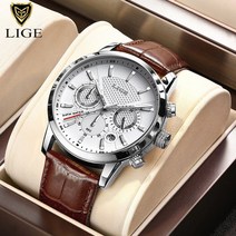 남자시계 캐주얼 Quartz Watch Mens Sport 방수 Clock Watch 상자 밀리터리시계