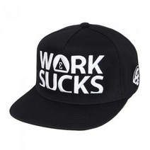 [롤스트릿] 레이든 WORK SUCKS SNAPBACK-BLACK