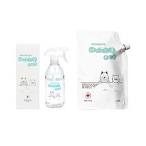바이오클펫 반려동물 탈취제 500ml/2L 강아지 고양이 냄새제거 무색 무취 무방부제, 바이오클 펫 500ml x 2 (용기포함)