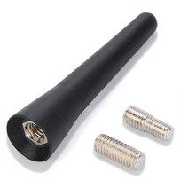 자동차 안테나 샤크안테나 dmb 후방카메라 네비게이션 미니 쿠퍼 s jcw r55 r56 r57 r60 용 6.5 cm 범용 라디오 액세서리, 검은색