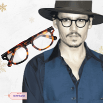 아벤뚜라스 고급 모스콧 렘토쉬 아넬형 조니뎁 뿔테 안경 아세테이트 안경