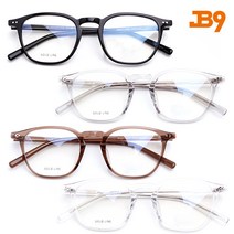 블랙라벨 JB9 0331 고급아세테이트 투명 안경테 뿔테 사각 명품 안경테 제이비나인안경