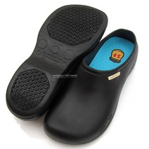 센스풋 미끄럼방지 조리화 주방화 욕실화 SW-051 (검정색), 250, 블랙 (Black)