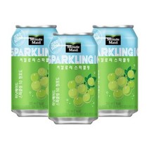 코카콜라 미닛메이드 스파클링 청포도 345ml, 350ml, 30캔