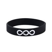 쉴드 플렉스 스포츠 실리콘 밴드, 01_블랙밴드&화이트로고