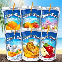 카프리썬 망고 페어리 사파리 사과 아이스티 오렌지, 2.농심 카프리썬 오렌지 200ml 10입