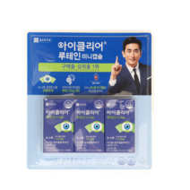 종근당건강 아이클리어 루테인 지아잔틴, 90캡슐, 1박스