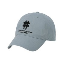 BEENTRILL 드리피 해시태그 볼캡 라이트 블루