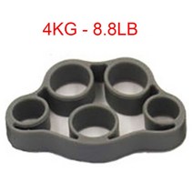 악력기 핸드 그리퍼 손가락 손목 훈련 손 팔뚝 손 확장기 dynamometer 강화 손 exersiser 손 트레이너 피트니스, 짙은 회색