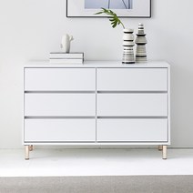 [에타홈] 찰스 3단 티브다이 TV다이 서랍장 원룸 슬림 낮은 거실장 1200, 연그레이