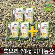 김제하나농산 흑보리 20kg - 검은보리 반값행사 (김제하나농산), 1개