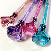 1500 보석큐빅 볼펜 1개색상랜덤 / 투데이