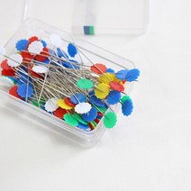 시침핀 꽃잎시침핀 낙엽핀 부자재, 1개