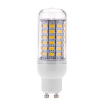 GU10 10W 5730 SMD 69 LED 전구 LED 옥수수 빛 LED 램프 에너지 절약 360도 200 ~ 240V 따뜻한 화이트, 보여진 바와 같이, 하나, 1개