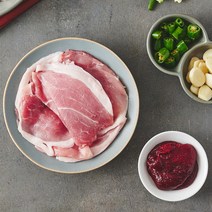 [템포크] 제주흑돼지 한돈 제육용(불고기) 500g+500g=1kg, 2팩, 500g