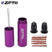 자전거 정비 ZTTO Bar End Tool Components Integrated Bicycle Tubeless Tire Fast Repair Kit for MTB Road Bi, 01 as picture