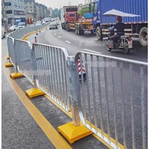 난간 도로 소통량 보도 도시 도로 안전장벽 중앙분리대, C 주철베이스