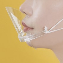 침 방지 조리 요리 용 주방 위생 보건 마스크 투명, 상세 참조