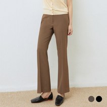 클라비스 여성용 빅템 부츠컷 슬랙스