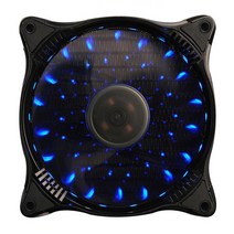 수냉쿨러 컴퓨터쿨러 cpu쿨러 Pccooler-별이 빛나는 하늘 12cm 컴퓨터 케이스 냉각 팬 조용한 RGB 매직 조, 01 RGB_01 Black