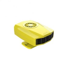 자량용 서리 제거기 차량 장착형 에어컨 냉온수 에어 히터 12v 24v 자동차 난방 팬 빠른 온열 전기 제품, [02] yellow