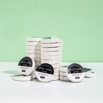 일회용 코인 샤워 타올, 2세트 (60개), 2개, 30개입, 화이트