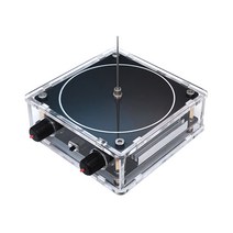 미니 테슬라 코일 블루투스 뮤지컬 스피커 뮤직 박스 AC110-240V 120W 고전압 펄스 아크 발전기 친구 선물, 01 Style A
