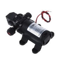 dc고압펌프 DC 12V 130PSI 6L/Min 물 고압 다이어프램 자체 프라이밍 펌프 70W New, 한개옵션0